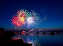 嵐山 秋花火 2024
